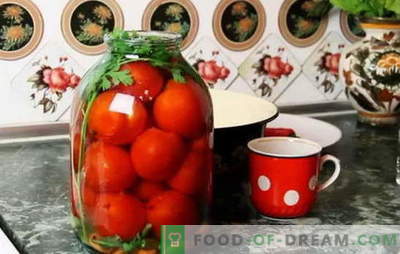 Най-добрите рецепти за домати под капана на капрона. Как да се подготвят домати под капана на капана: съвети опитни домакини