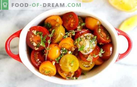 Прясно осолени домати в пакет: бърза рецепта за вкусна закуска. Незабавни рецепти на светло осолени домати в пакет