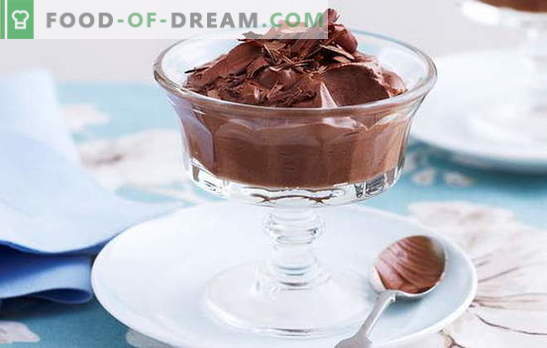 Шоколадовият маскарпоне е най-доброто лечение за любителите на шоколада. Шоколадови Маскарпоне Десерти Рецепти: просто и сложно