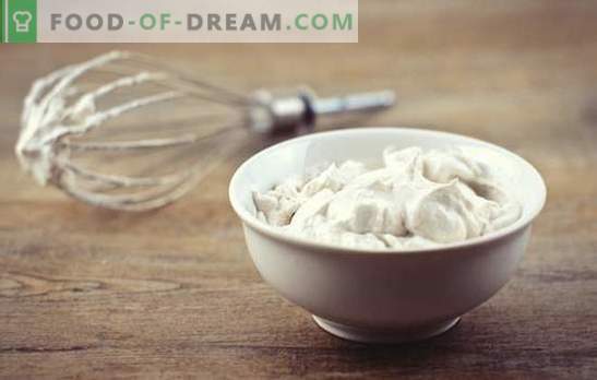 Изработване на крем в домашни условия. Рецепти за домашно приготвени кремообразни десерти: желе, суфле, сладолед, коктейл