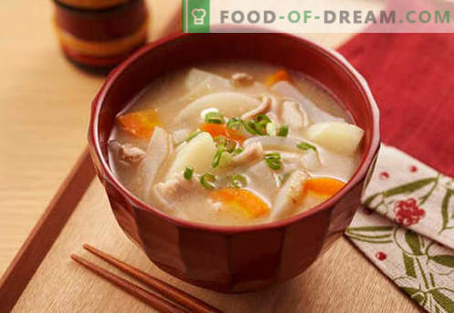 Соева супа - доказани рецепти. Как правилно и вкусно да се готви соевата супа.