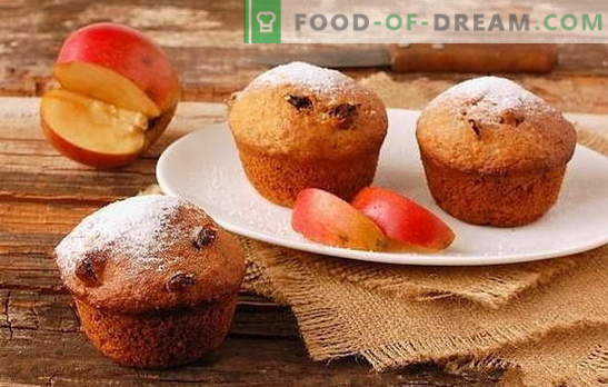 Applecake - изборът на гастрономи. Как да изненадате с вкусна ябълка и кекс за гости и домакинства: бързи рецепти
