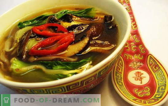 Китайска супа - по пътя към източната мъдрост. Рецепти за китайска супа с юфка, ориз, морски дарове, домати, фунхоза и риба