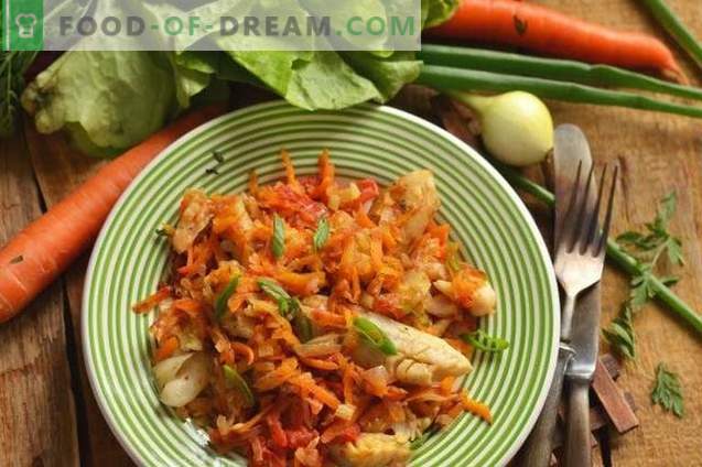 Зеленчуков хек - риба за нискокалорично, но вкусно меню