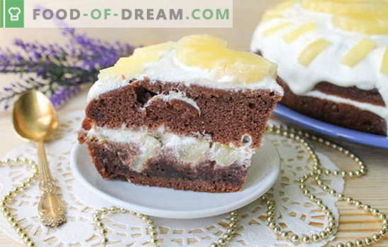 Торта в бавен котлон - деликатен десерт: рецепта със снимка. Поетапно описание на приготвянето на тортата в бавен котлон: шоколадов кекс