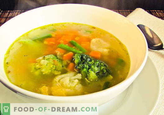 Супа от карфиол - най-добрите рецепти. Как правилно и вкусно да готвя супа от карфиол.