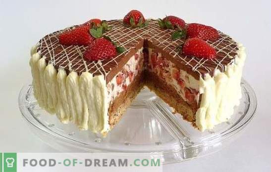 Шоколадова торта с ягоди - мечта за сладко! Ягоди Шоколадова торта Рецепти за домашно приготвени чаени напитки