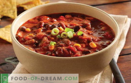 Супата от червен боб е вкусна, цветна чиния за всеки ден. Най-добрите рецепти за супа от червен боб