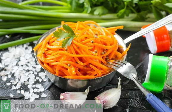 Вкусни корейски моркови за 15 минути