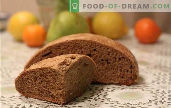 Рецепта за ръжен хляб в бавен котлон - в кулинарна банкнота. Ръжен хляб в бавната готварска печка - вкусно, бързо и съвсем просто