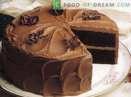 Черна торта - най-добрите рецепти. Как да правилно и вкусно готви Черна торта.