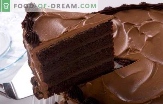 Шоколадова торта с какао - сладък зъб ще се зарадва! Най-добрите рецепти за шоколадова торта с какао