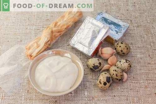 Закуска за гнезда на пъдпъдъци - празник за всеки ден