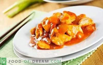 Пиле в китайски сос - просто и ориенталско. Готвене на екзотични пилешки ястия в китайски сос в дома