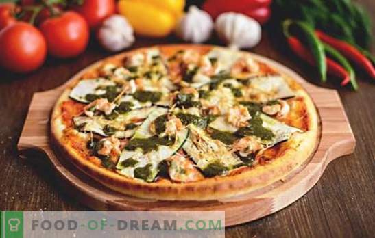 Пица с патладжан - без значение как се готви, винаги малко! Рецепти за пица с патладжани и сирене, домати, гъби, колбас