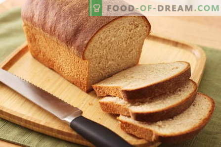 Хляб в хлебопроизводителя - най-добрите рецепти. Как да пекат хляб у дома.