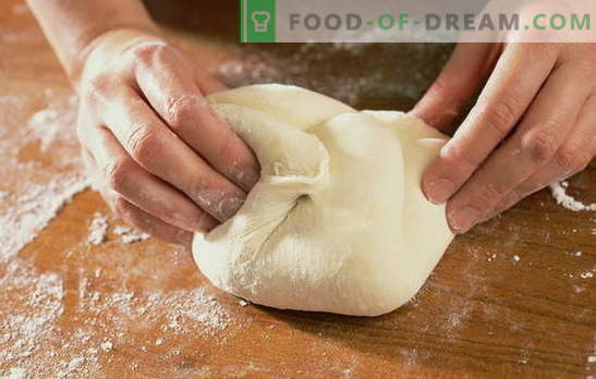 Тесто за пица на вода: как да се готви и да се пече най-простият италиански хляб. Рецепти за тесто за пица на водата