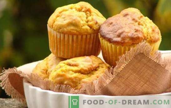 Pumpkin Cupcake - Печене с полза! Селекция от рецепти за кифли с тиква и стафиди, захаросани плодове, зърнени храни, шоколад, ядки