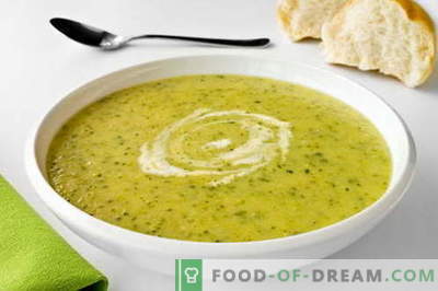 Супа от тиквички - най-добрите рецепти. Как да правилно и вкусно готви супи от тиквички.