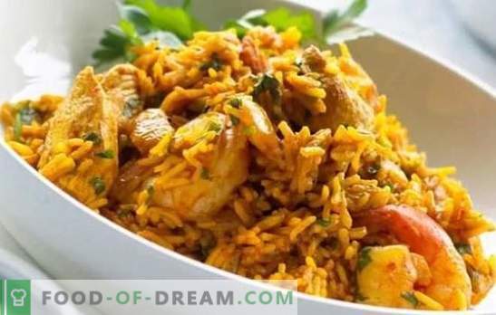 Chicken Pilaf: Рецепта стъпка по стъпка за популярно узбекско ястие. Рецепти пилаф с пиле, зеленчуци и сушени плодове