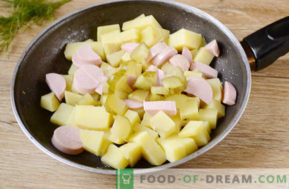 Варени картофи с яйце в тенджера - подхранващо ястие от 