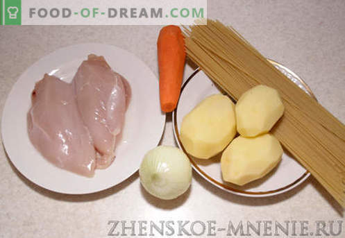 Пилешка супа - рецепта със снимки и описание стъпка по стъпка