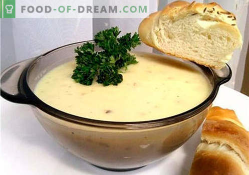 Кремообразна супа - доказани рецепти. Как правилно и вкусно да правим кремообразна супа.