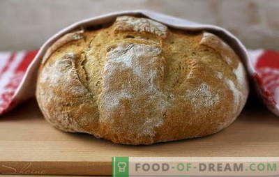 Домашно приготвени по-добре от закупени - ръжен хляб! На дрожди и кефир, с и без дрожди - домашно приготвени рецепти за ръжен хляб