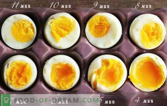 Как да се готвят меко сварени яйца, твърдо сварени, в торба, яйца на яйца. Как да се вари яйца след вряща вода