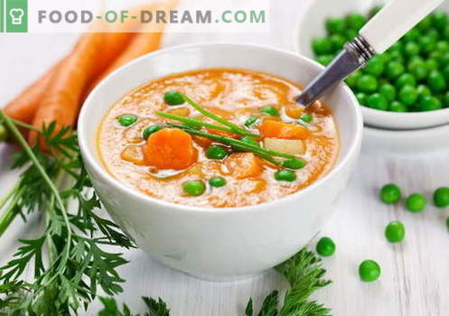 Пюре от супи - най-добрите рецепти. Как правилно и вкусно да се готви пюре от супи.
