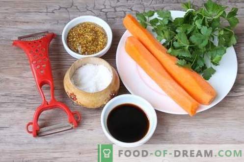 Ориенталски моркови - уникална закуска само за 10 рубли