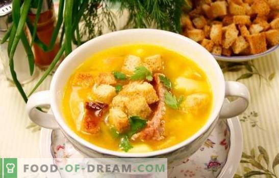 Пушена пилешка супа: вкусът е невероятен и ароматът ще бъде запомнен завинаги! Как да готвя супи с пушено пиле?