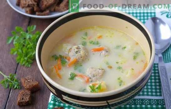 Сирена супа в бавен котлон - бързо! Най-добрите рецепти за супа от сирене в бавен котлон: с наденица, риба, гъби, зеле, ориз