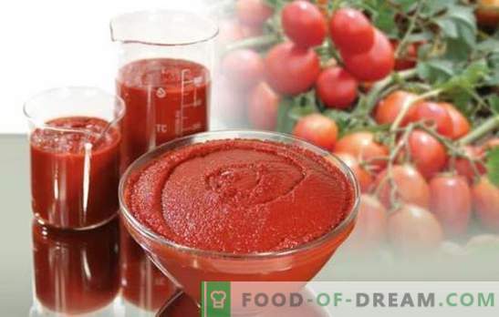 Паста от домати за зимата - универсална консервация. Как да готвя вкусна паста от домати за зимата: дебели и пикантни